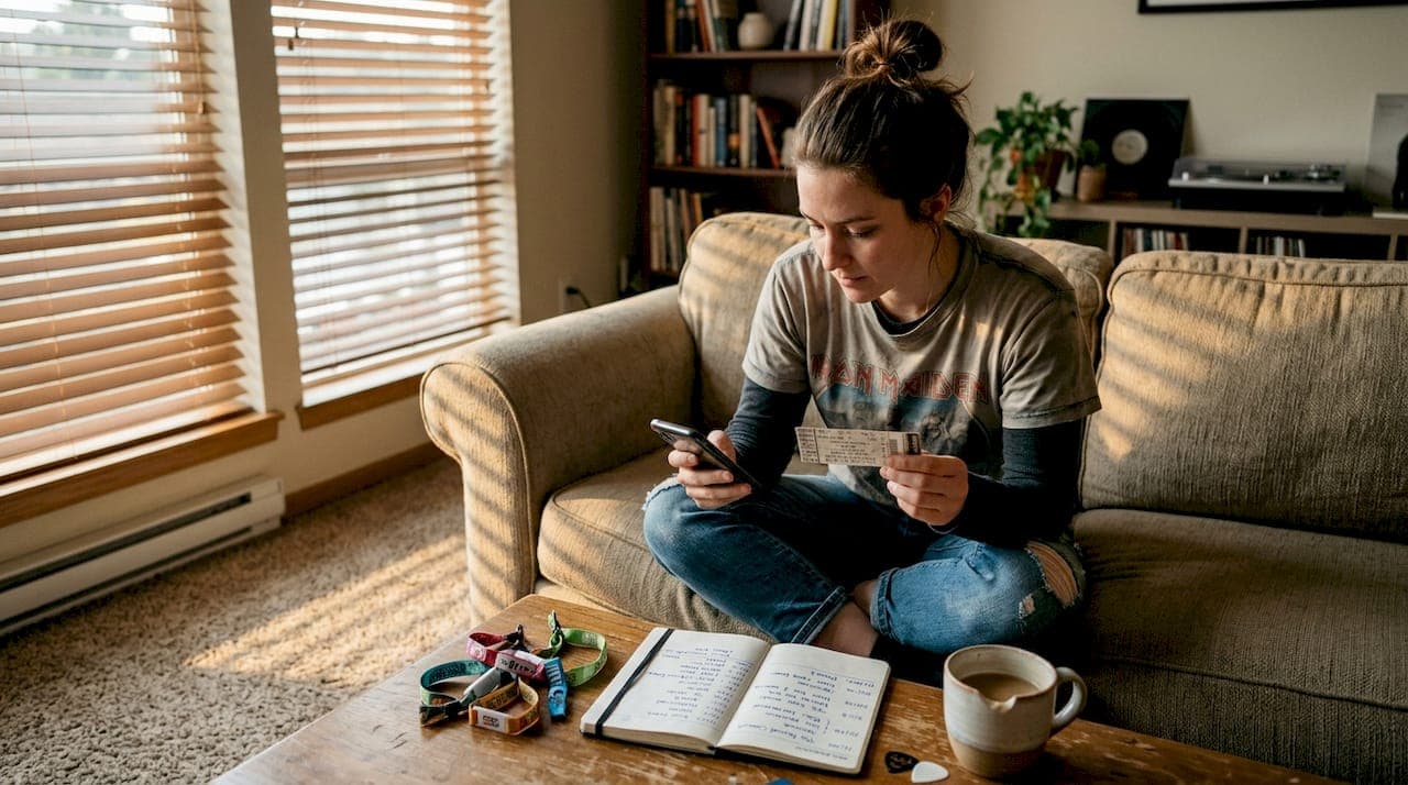 5 benefits of tracking concerts: memories & community