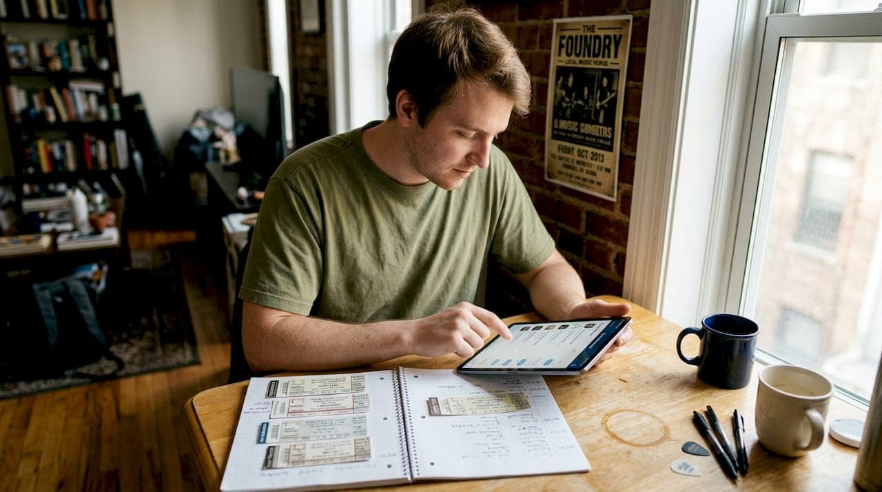 Live show achievements: track and celebrate every concert moment