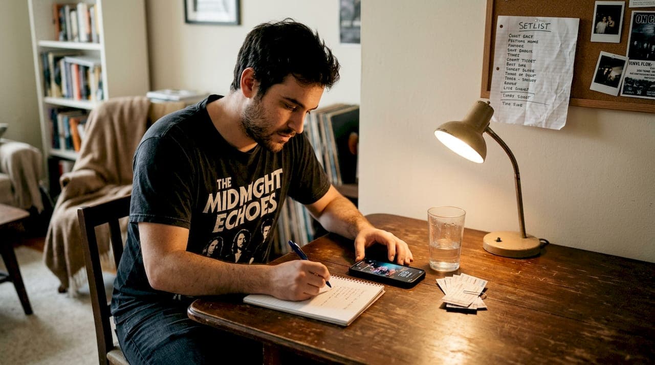 Why log every concert: a guide to tracking live music