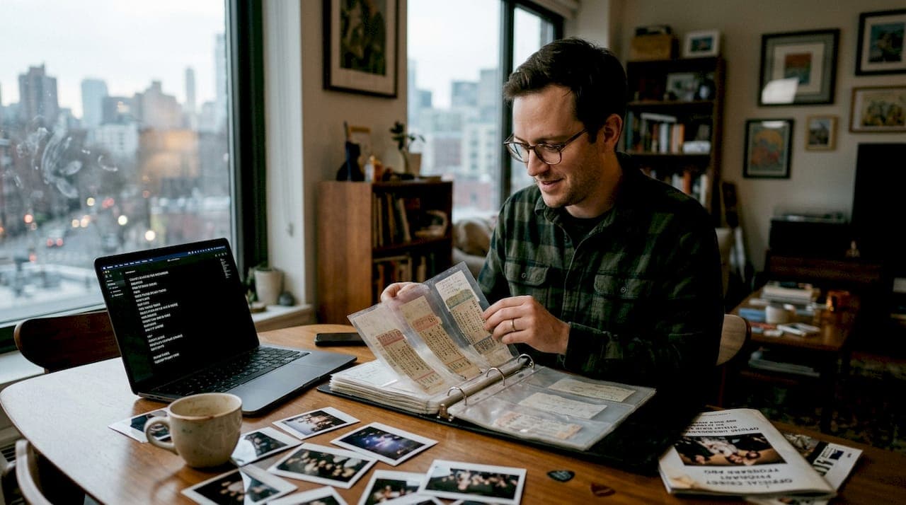 Live music archives: preserve and share concert memories